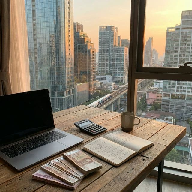 タイ移住にいくらあれば足りる？初期費用・生活費・貯金のリアルな資金計画【2026年版】